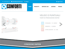 Tablet Screenshot of confortinet.com